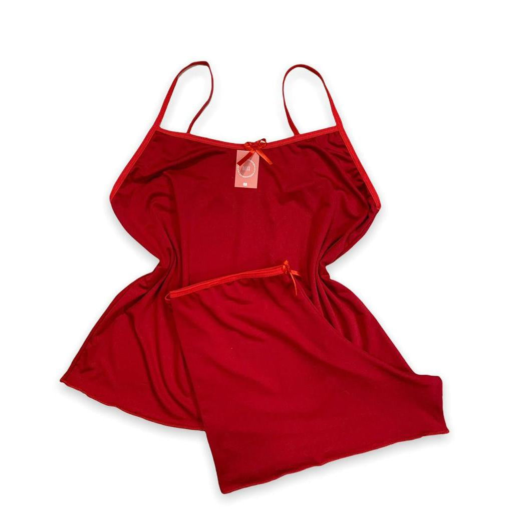 Pijama BabyDoll Feminino