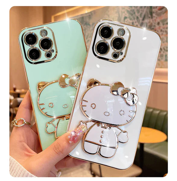 Case Hello Kitty Capa Espelhada para Celular - Kaype Store