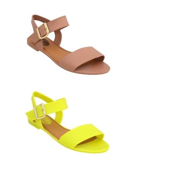 Sandália Femininas Rasteiras com Fivela! - Leve 2 Compre 1 - Kaype Store