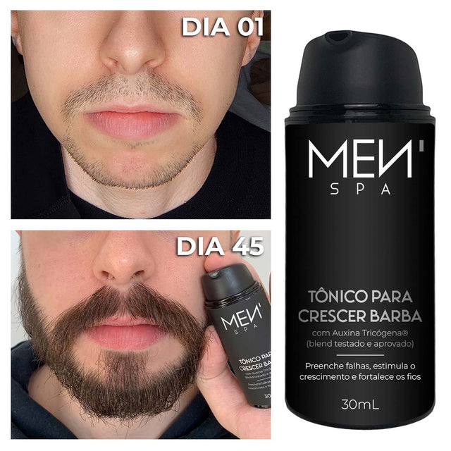 Tônico Para Crescer Barba  - Preenche Falhas e Acelera o Crescimento 30mL - Kaype Store