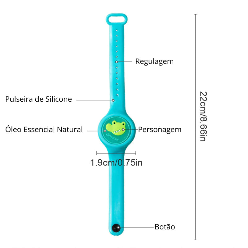 Relógio Repelente Infantil - Baby Protect