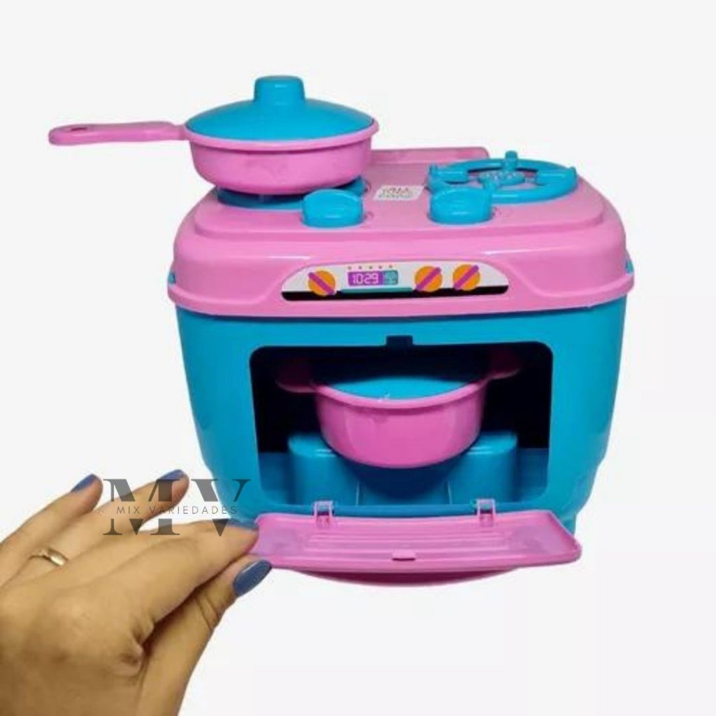 Kit Fogãozinho + Panelinhas Cozinha Infantil - Kaype Store