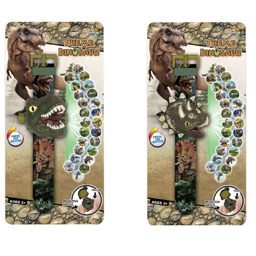 Relógio de Projeção Infantil com Tema de Dinossauro - Kaype Store