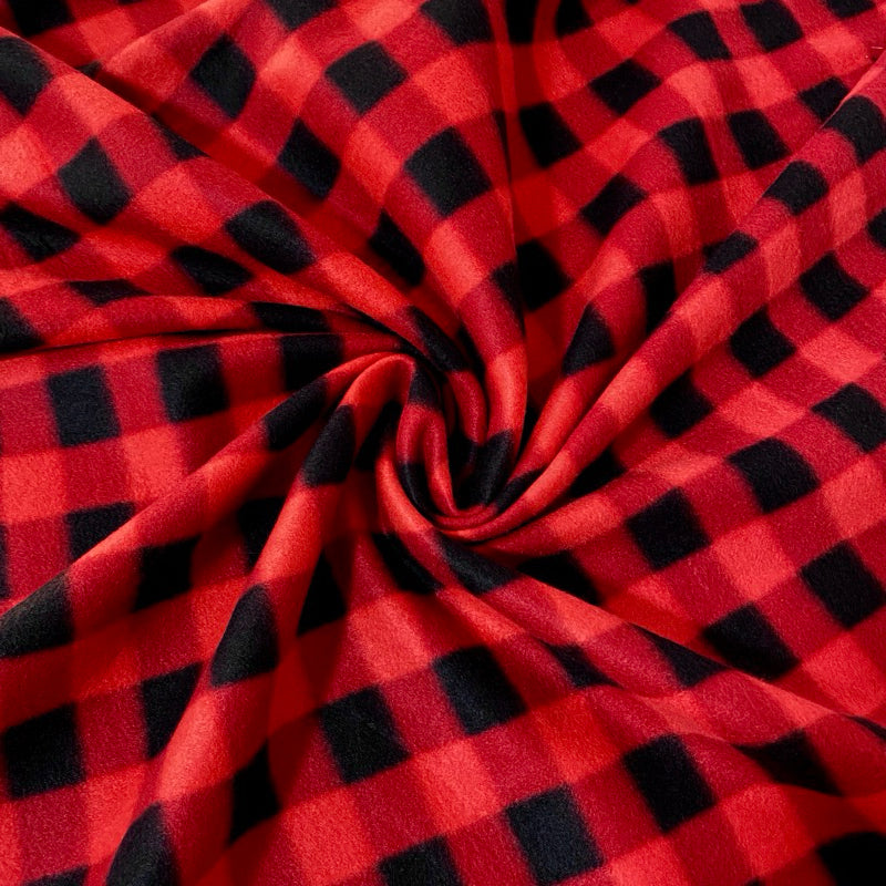 Roupa Pet Soft Xadrez Inverno Com Forro Para Cachorro