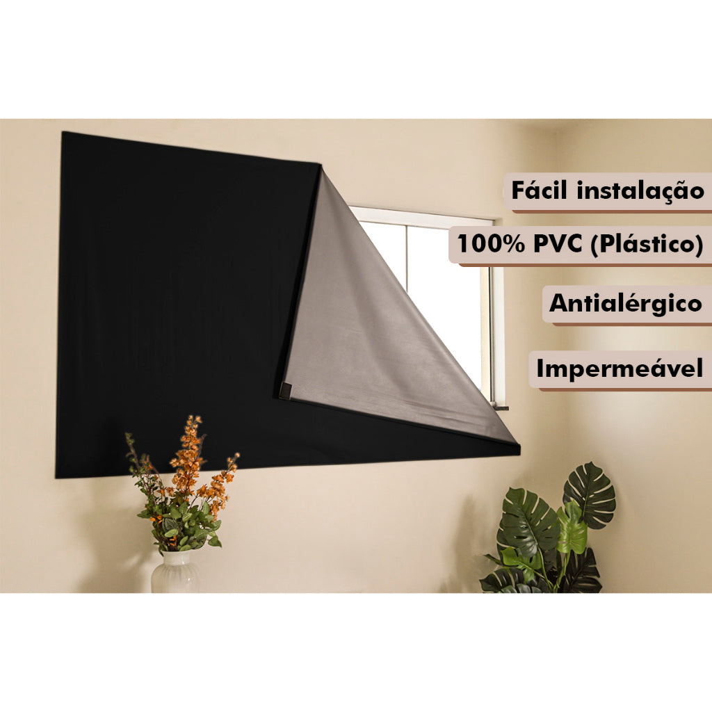 Cortina Painel Blackout com Velcro para Sala Quarto Cozinha - Kaype Store