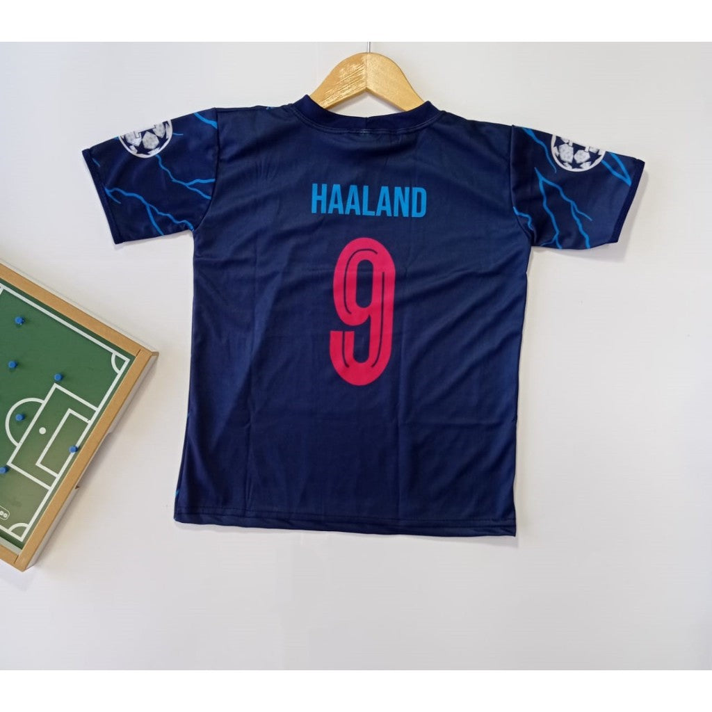 Kit Conjunto Infantil Manchester City 2024 - Camisa + Shorts