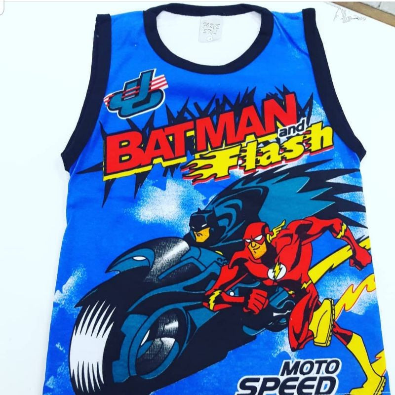 Regata Algodão Masculina Infantil Promoção - Compre 1 Leve 2