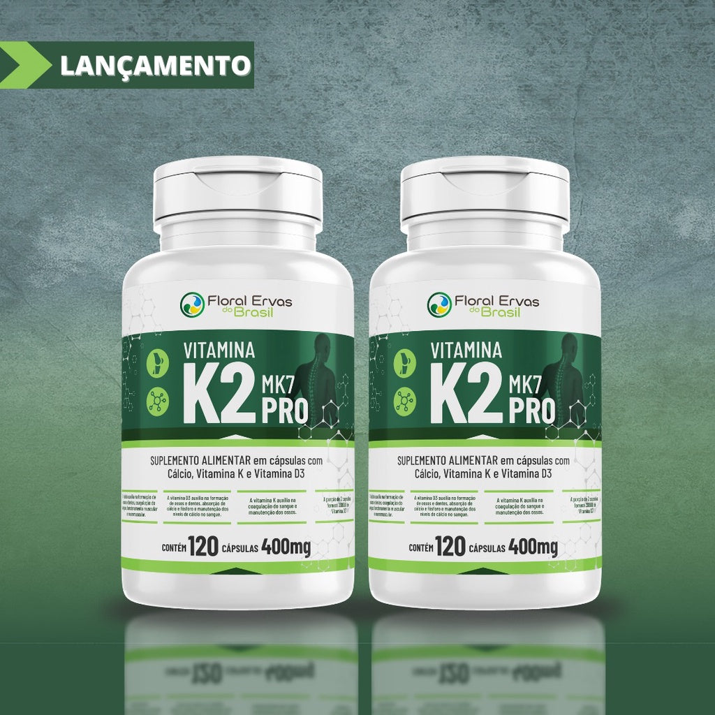 Vit K2 Pro + D3 e Cálcio - Kaype Store