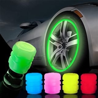 Valvula Tampa Luminosa e Fluorescente, Carros, Motos e Bikes - ValveGlow - Kaype Store