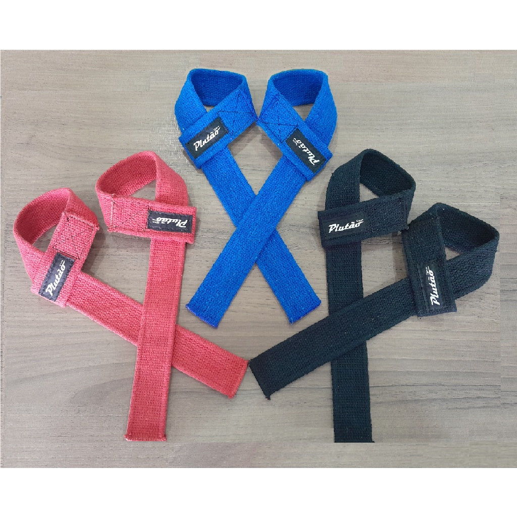 Tala Straps 100% Algodão - Academia, Musculação, CrossFit