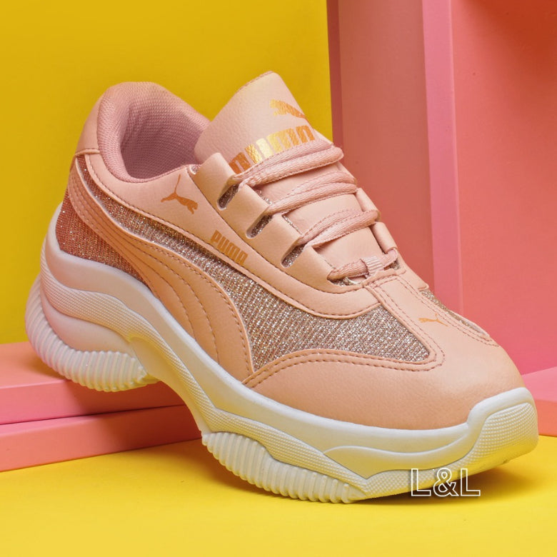 Tênis Plataforma Blogueiras Feminino Confortável e Resistente - Kaype Store