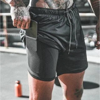 Short Esportivo Dryfit - Dupla Camada de Compressão - Imperio do Bem Estar