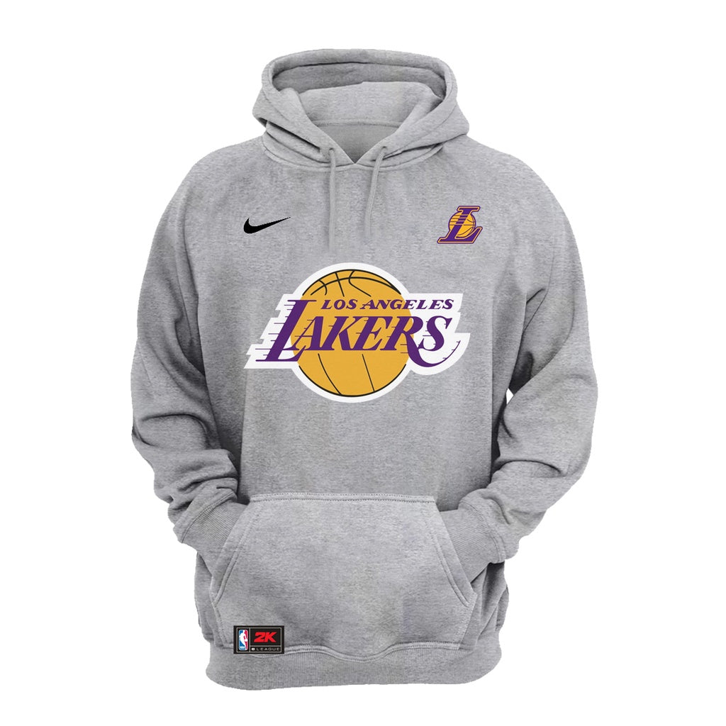 Blusa de Frio Moletom com Bolsos Lakers - Kaype Store