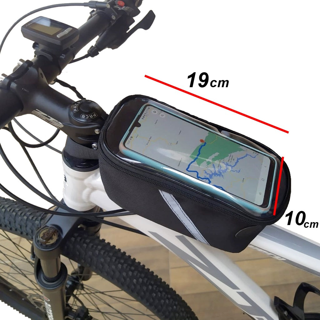 Porta Celular e Documento para Bicicleta à Prova D'água - Acompanhe Suas Rotas com Segurança - Kaype Store