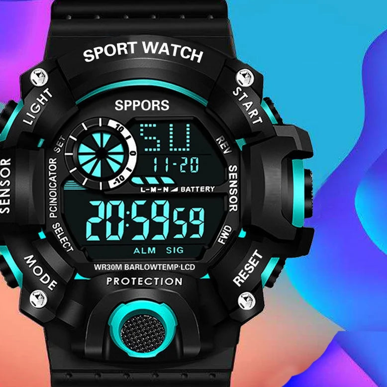 Relógio Masculino Luminoso - Modelo Adventure