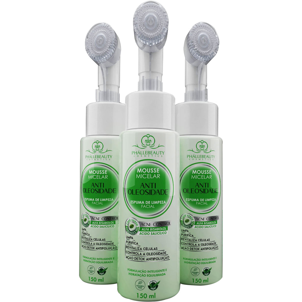 Kit Cuidado Facial Antioleosidade Pele Perfeita - 7 Itens - Kaype Store