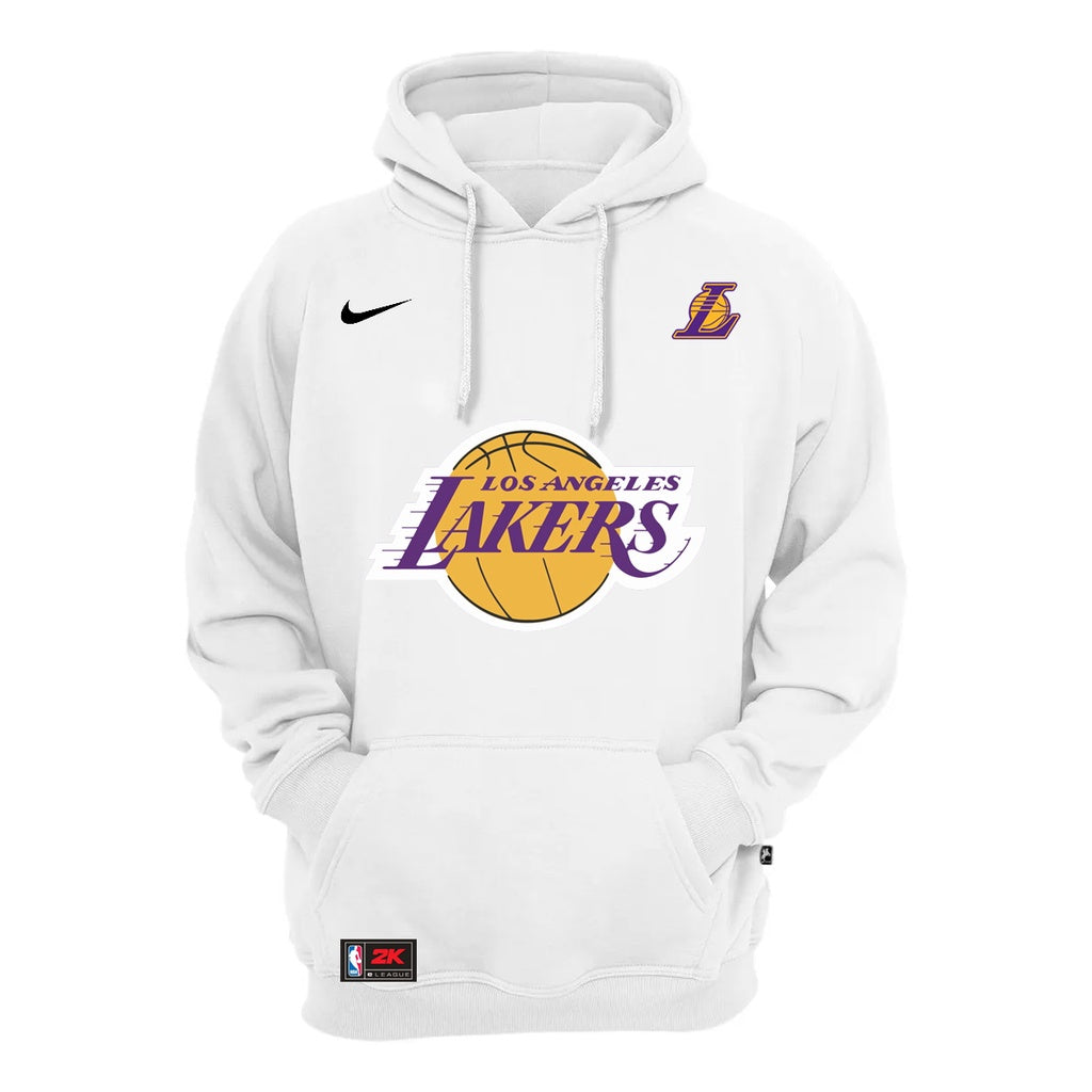 Blusa de Frio Moletom com Bolsos Lakers - Kaype Store
