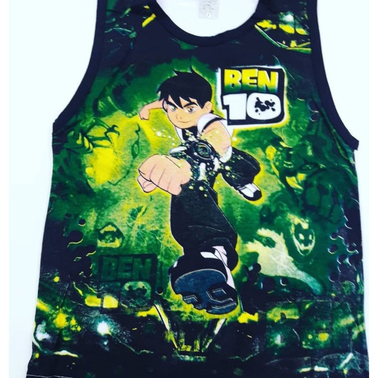 Regata Algodão Masculina Infantil Promoção - Compre 1 Leve 2