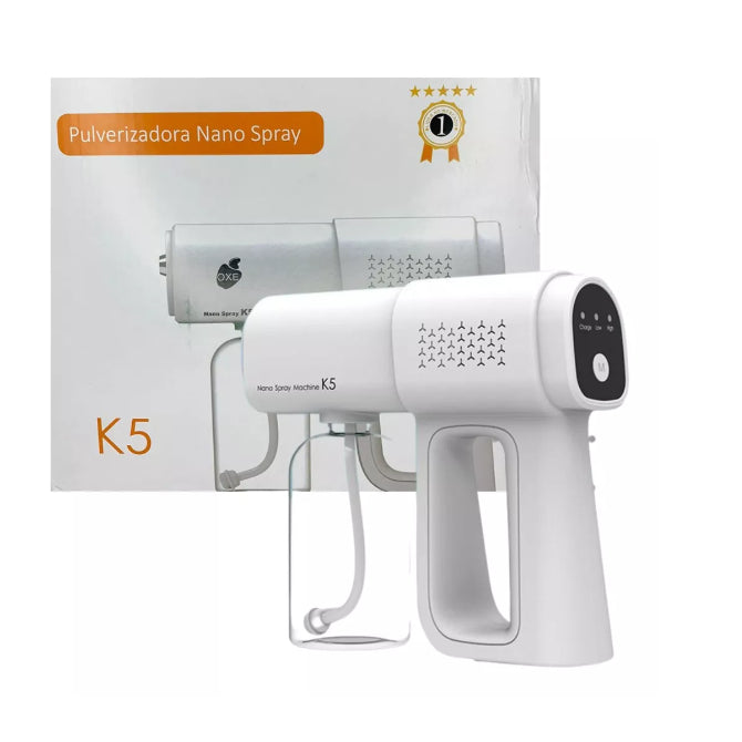 Pulverizador Nano K5 Portátil - Esterilizador e Umidificador Multifuncional