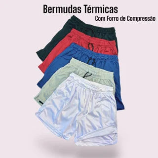 Short Esportivo Dryfit - Dupla Camada de Compressão - Imperio do Bem Estar