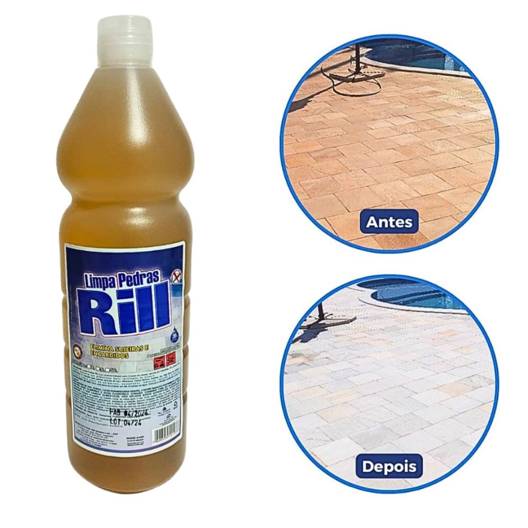 Limpa Pedra e Pisos Sujos e Encardidos - Limpeza Pesada