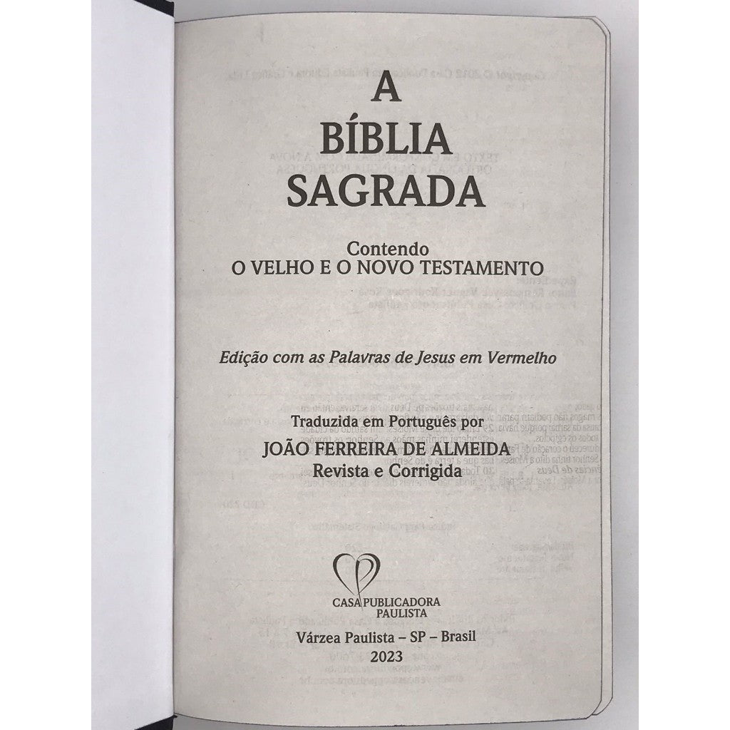 Bíblia Sagrada Tamanho Grande Feminina - Kaype Store
