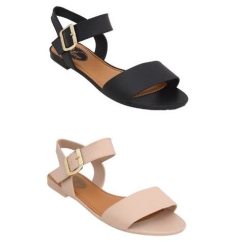 Sandália Femininas Rasteiras com Fivela! - Leve 2 Compre 1 - Kaype Store
