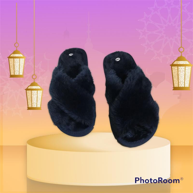 Chinelo de Inverno Pantufa Cruzada Feminina - Kaype Store