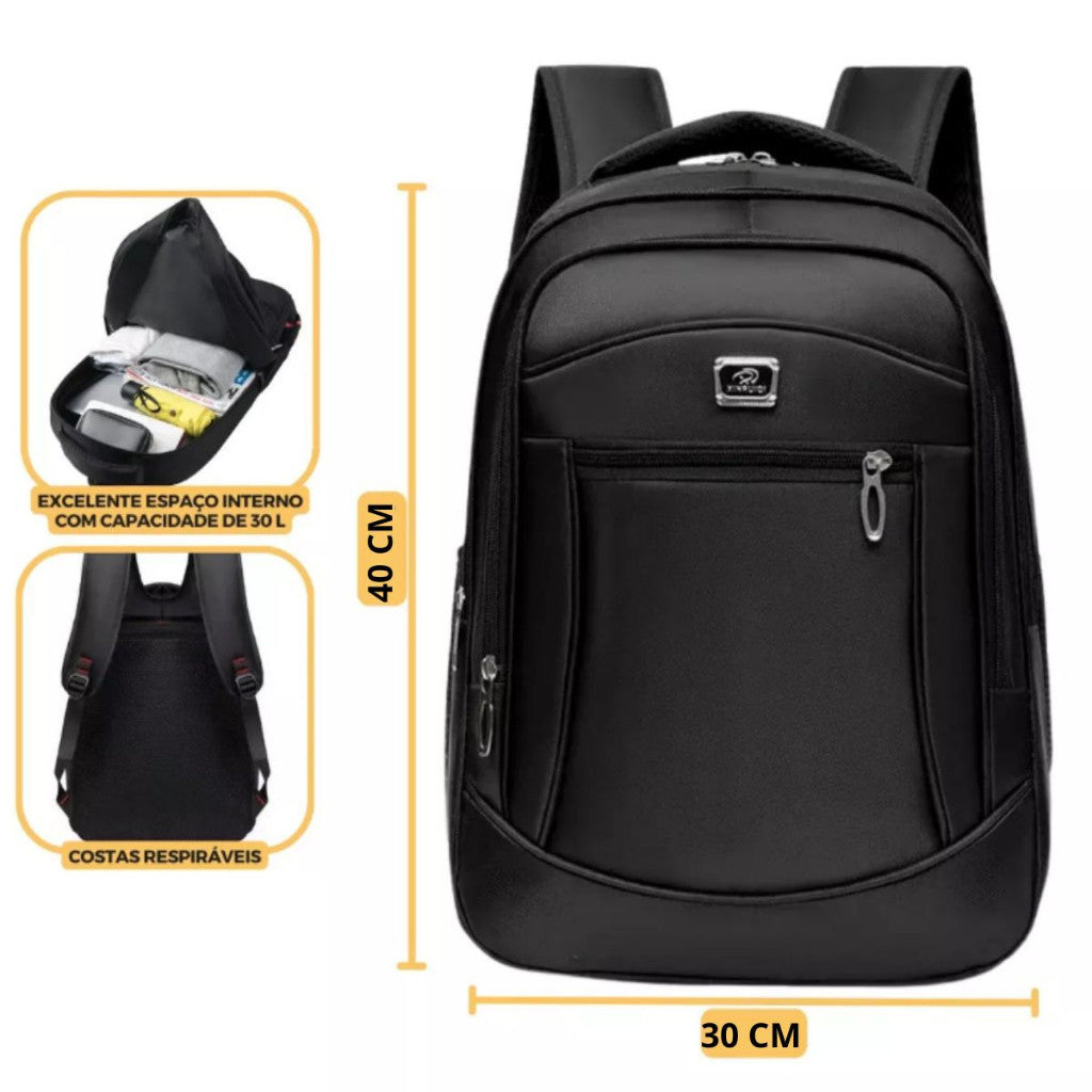 Mochila Mala Reforçada Notebook Impermeável - Kaype Store