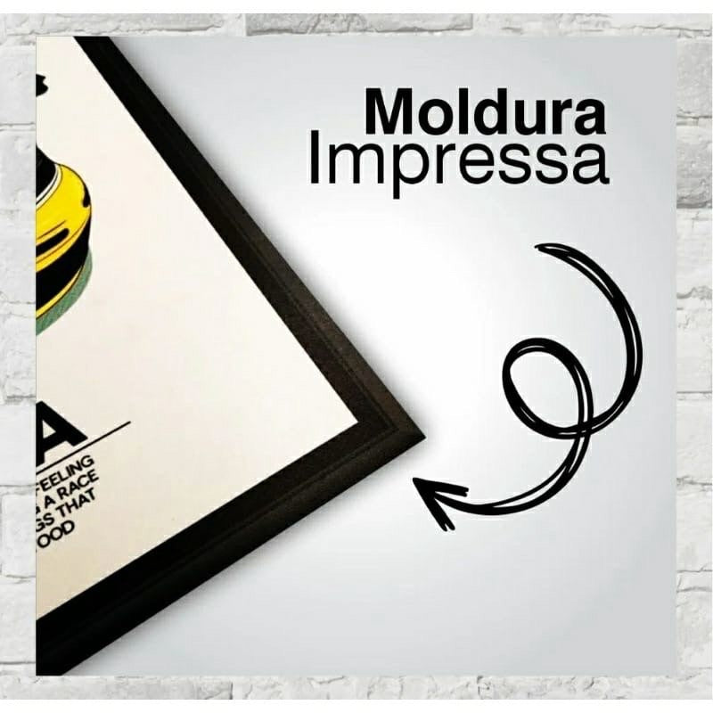 Kit 3 Quadros Plaquinhas Decorativas Religiosas - "Pai Nosso, Jesus, Nossa Senhora" em MDF 20x30 - Kaype Store
