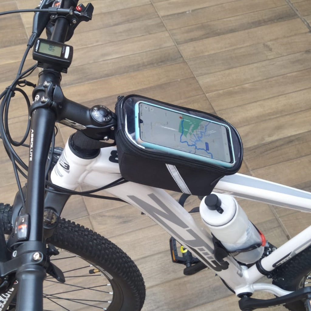 Porta Celular e Documento para Bicicleta à Prova D'água - Acompanhe Suas Rotas com Segurança - Kaype Store