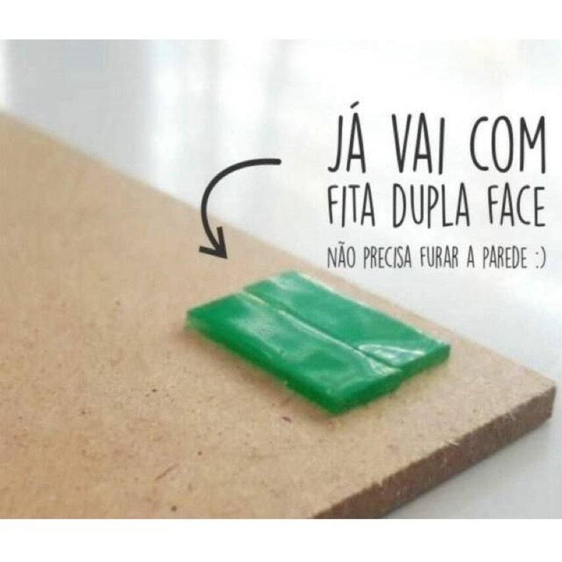 Kit 3 Quadros Plaquinhas Decorativas Religiosas - "Pai Nosso, Jesus, Nossa Senhora" em MDF 20x30 - Kaype Store