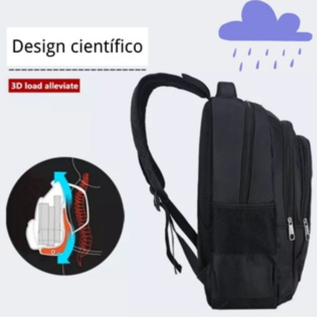 Mochila Mala Reforçada Notebook Impermeável - Kaype Store