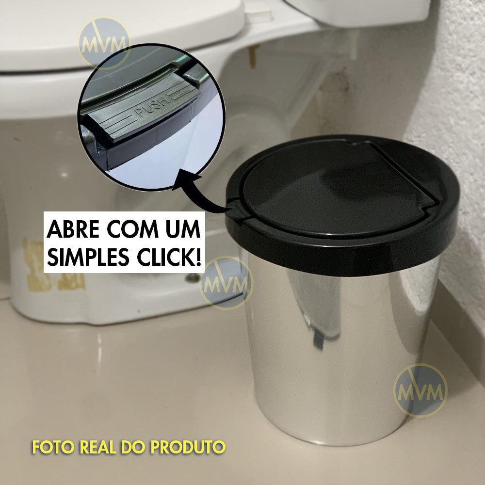 Lixeira Automática Inox 10 Litros - Kaype Store