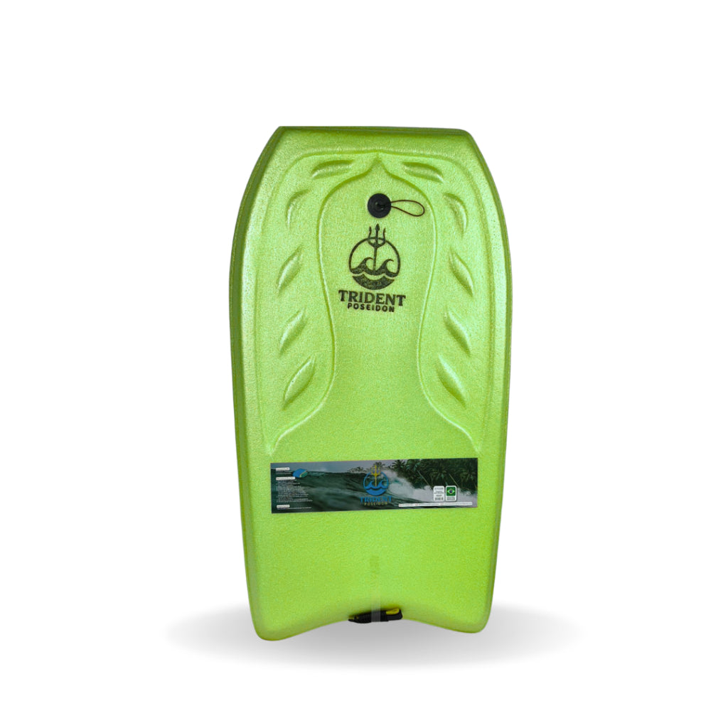 Prancha Surf BodyBoard Trident Poseidon Grande Com Leash