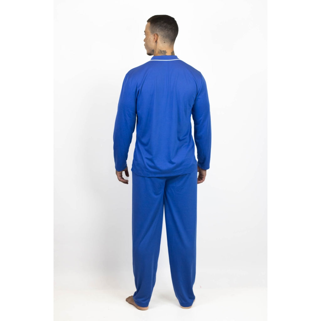 Kit 2 Pijama Longo Masculino Adulto - Pijama Para Inverno e Frio