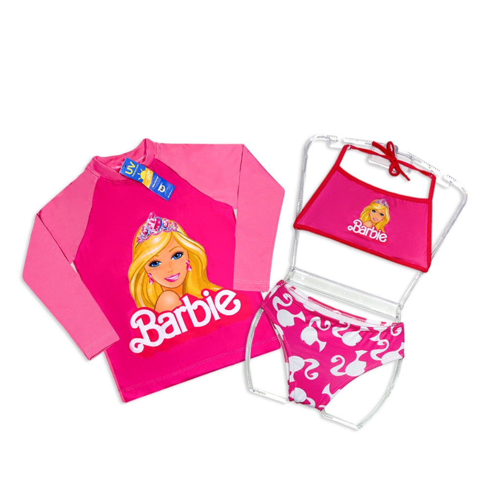 Biquíni Maio Infantil Feminino Completo + Camisa com Proteção Solar - Kaype Store