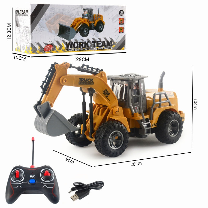 Trator e Escavadeira Elétrico de Controle Remoto - Kaype Store