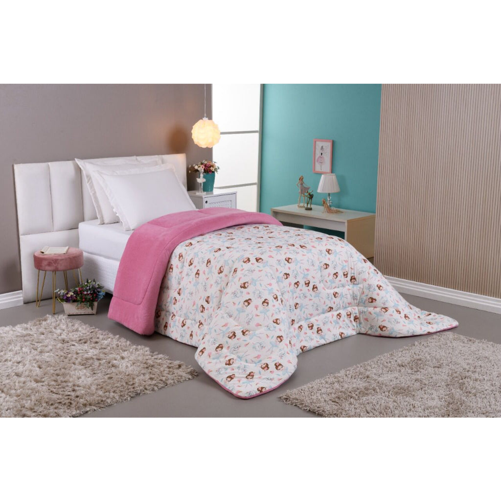 Coberdrom Edredom Grosso Colcha De Solteiro Infantil Menina/Menino - Inverno - Kaype Store