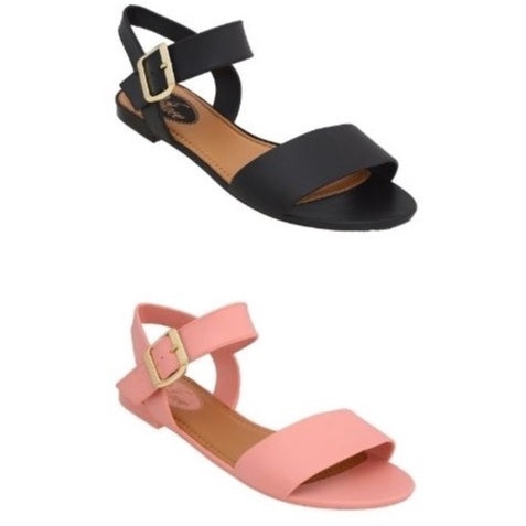 Sandália Femininas Rasteiras com Fivela! - Leve 2 Compre 1 - Kaype Store