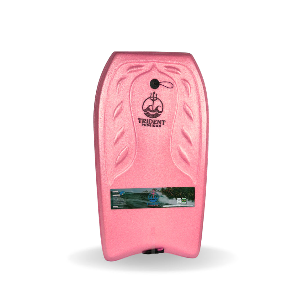 Prancha Surf BodyBoard Trident Poseidon Grande Com Leash