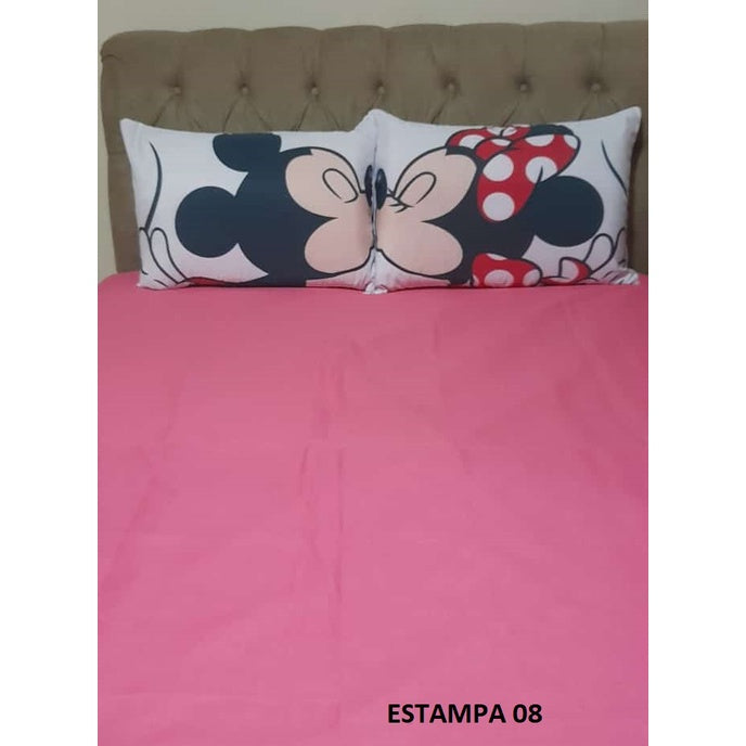 Jogo de Lençol Casal 3 Peças em Poliéster – Conforto e Estilo para o Seu Quarto - Kaype Store