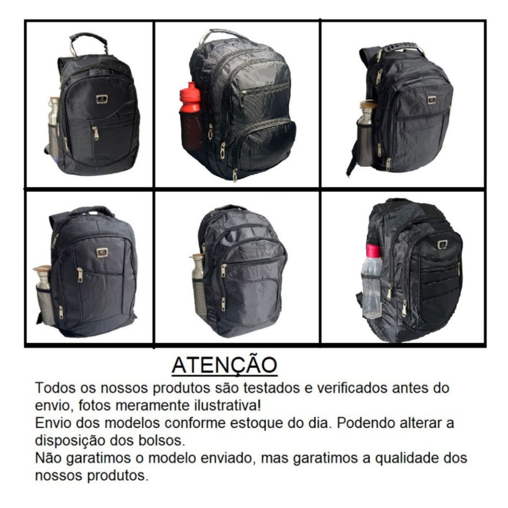Mochila Mala Reforçada Notebook Impermeável - Kaype Store