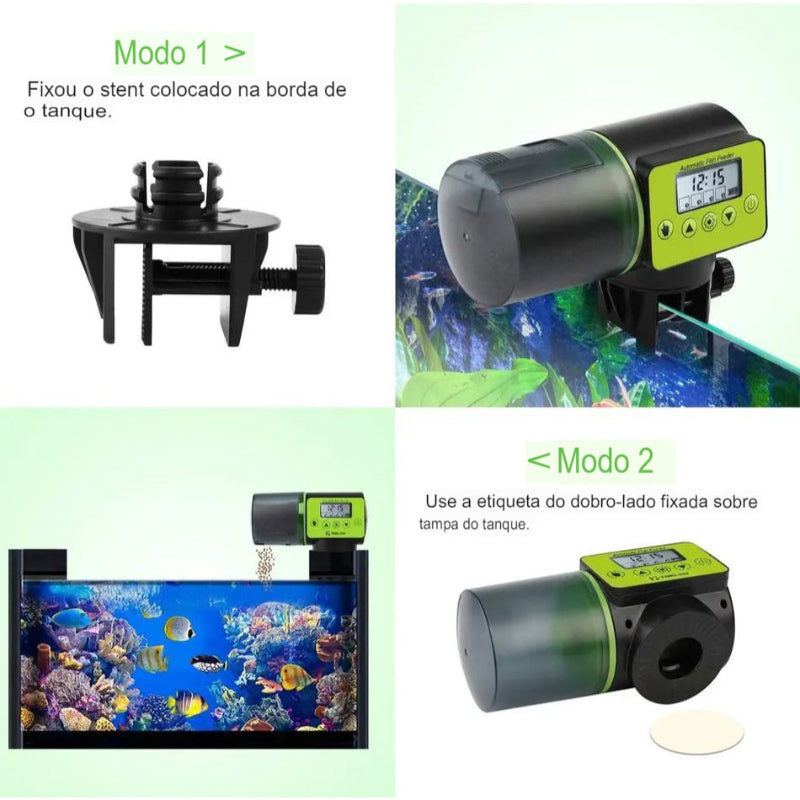 Alimentador Automatico para Peixes - Praticidade e Cuidado - Kaype Store