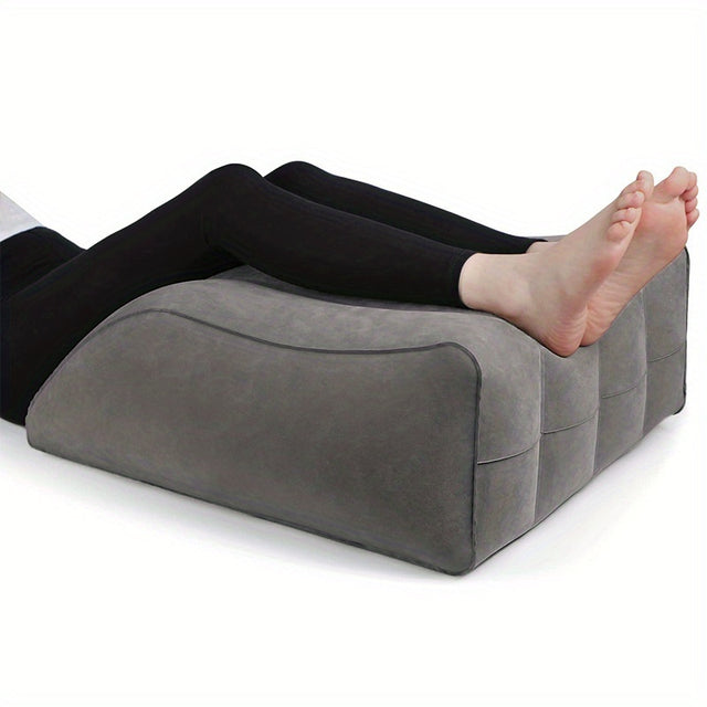 Almofada Inflável para Elevação de Pés e Pernas – Descanso e Conforto Ergonômico | Kaype Store