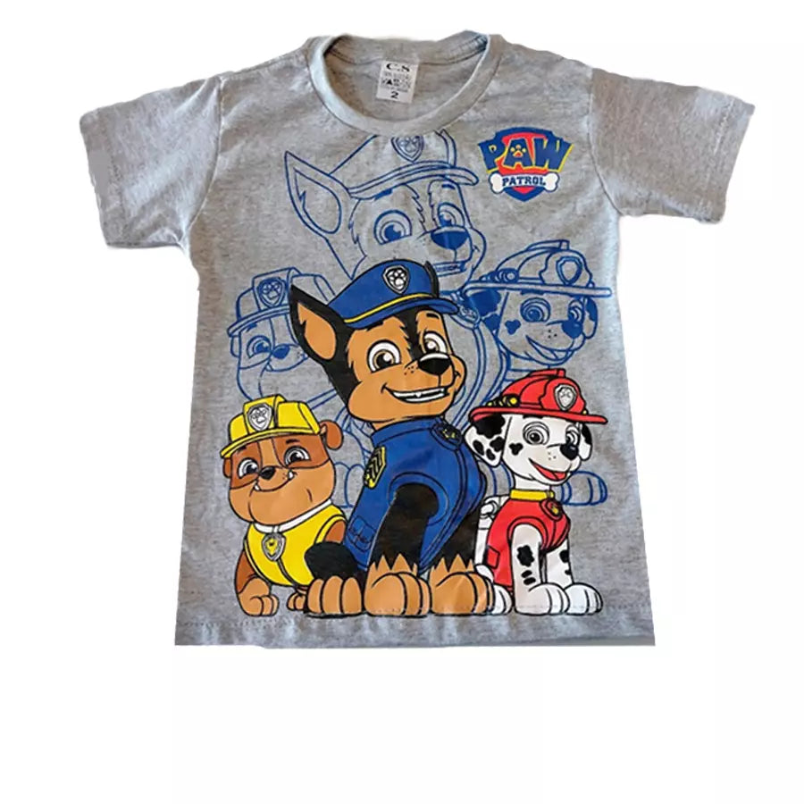 Camiseta Infantil Patrulha Canina: Conforto e Diversão para os Pequenos!