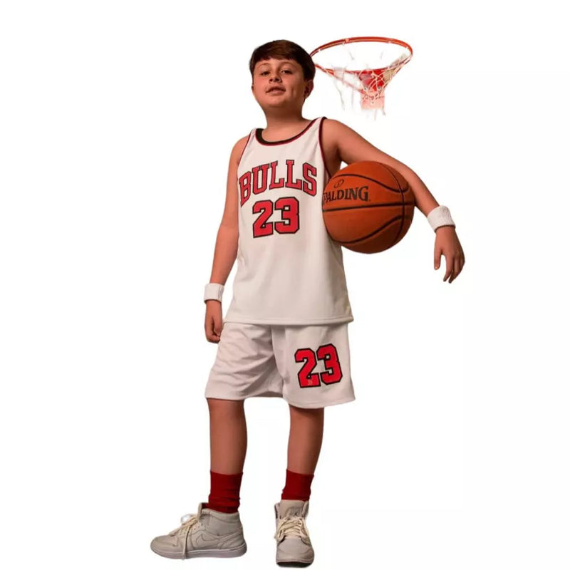Conjunto Infantil de Basquete: Camiseta + Shorts - Times NBA! - Kaype Store