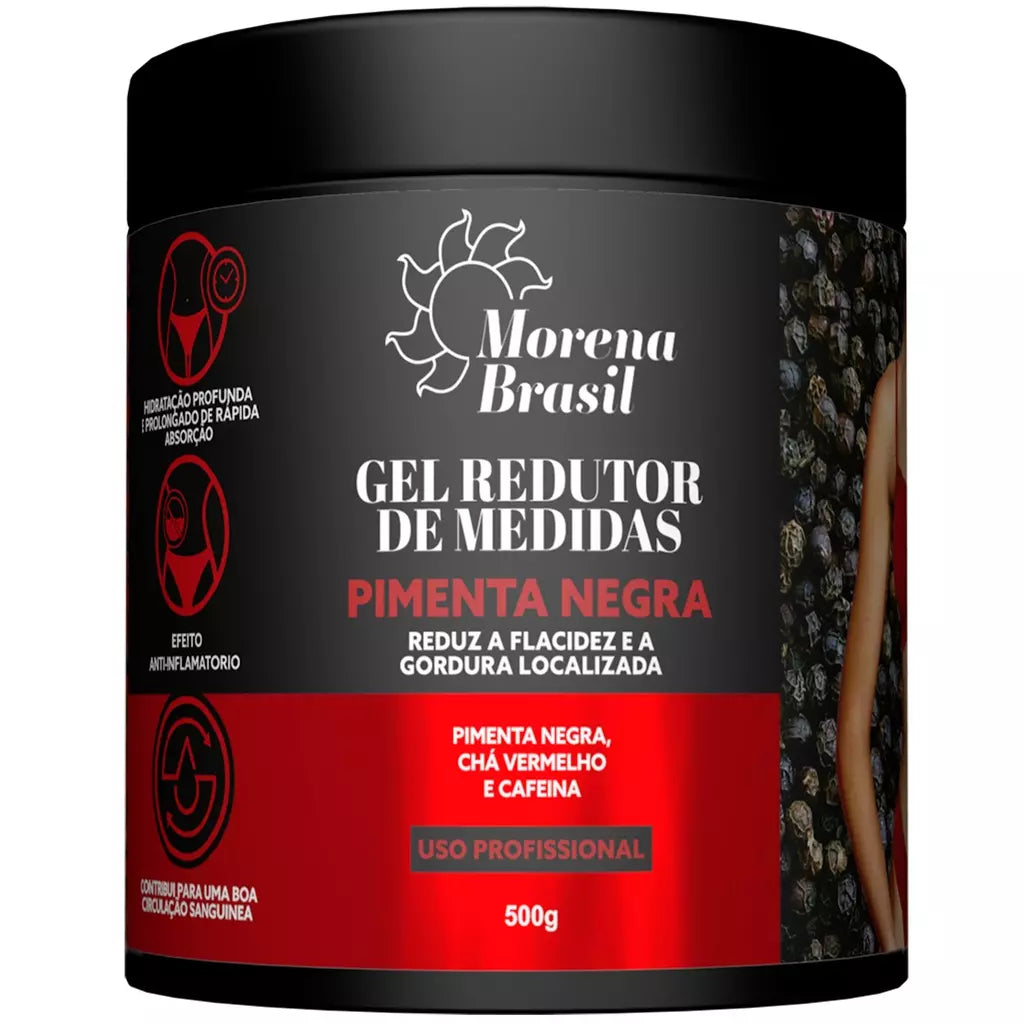Gel Redutor de Medidas Pimenta Negra - Kaype Store