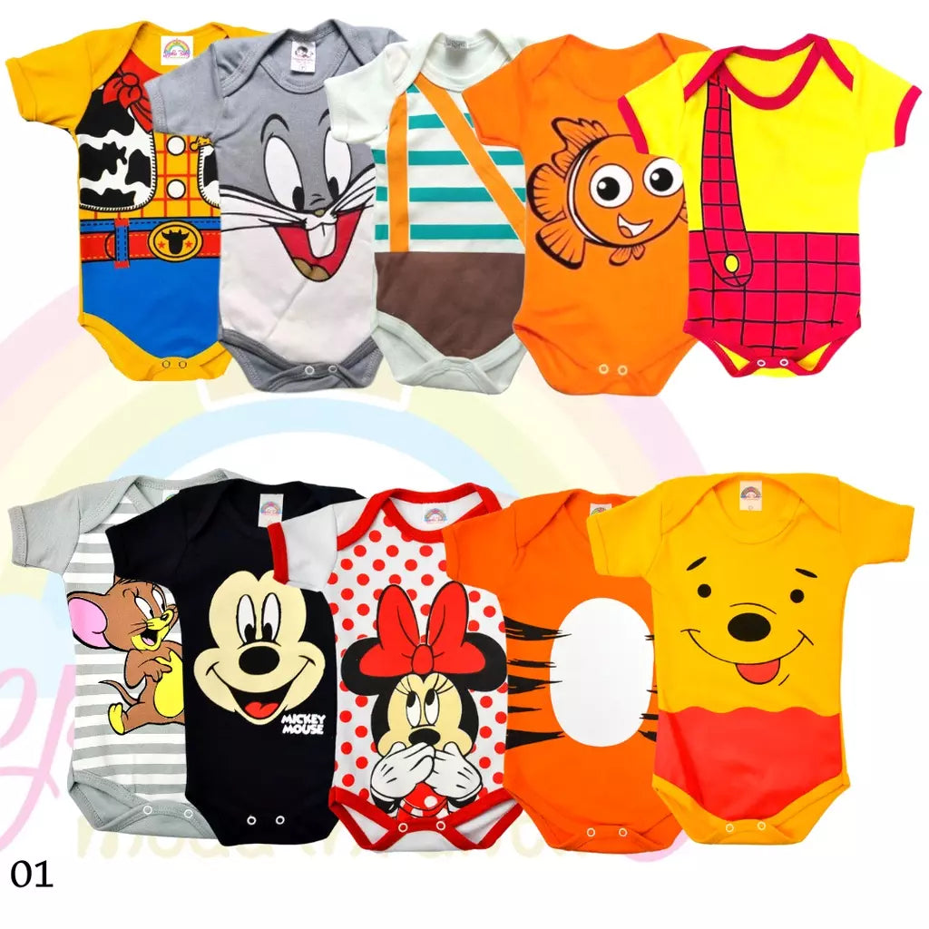 Body Bebê Temáticos - Kaype Store