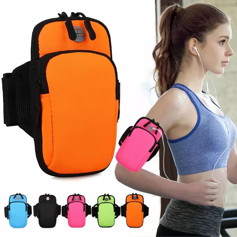 Bolsa De Braço (Abraçadeira) Para Celular Prova De Suor para Corrida e Academia - Kaype Store